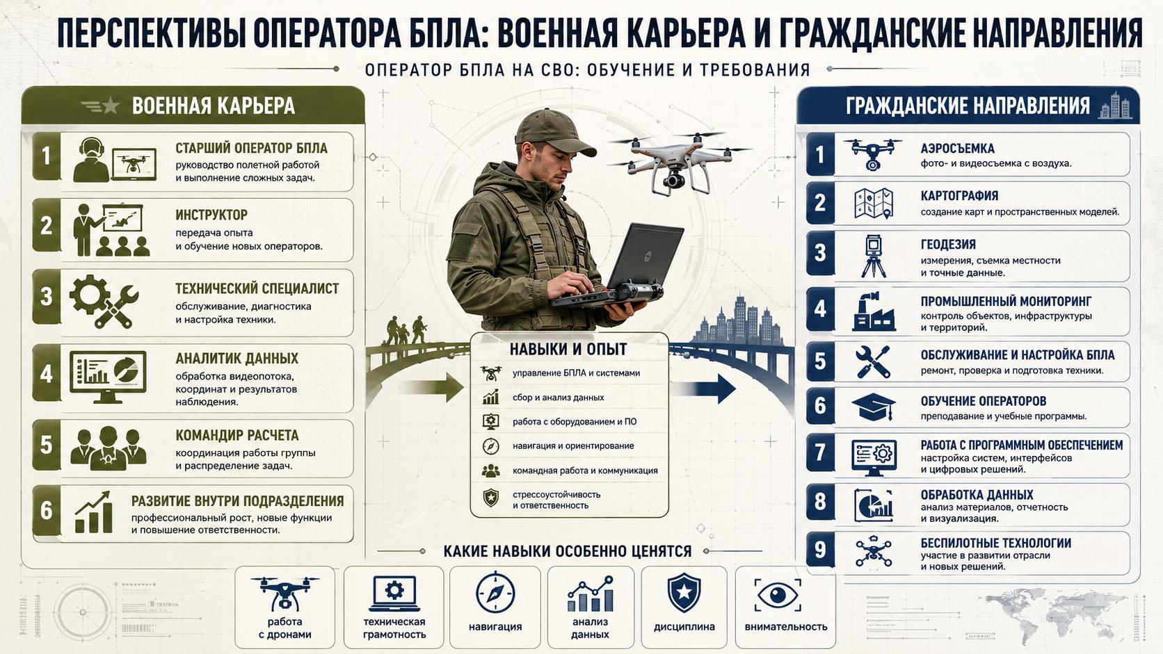Перспективы оператора БПЛА